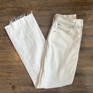 Madewell The Perfect Vintage Straight Distressed Jean